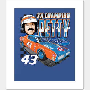 Richard Petty Seven-Time Champion Posters and Art